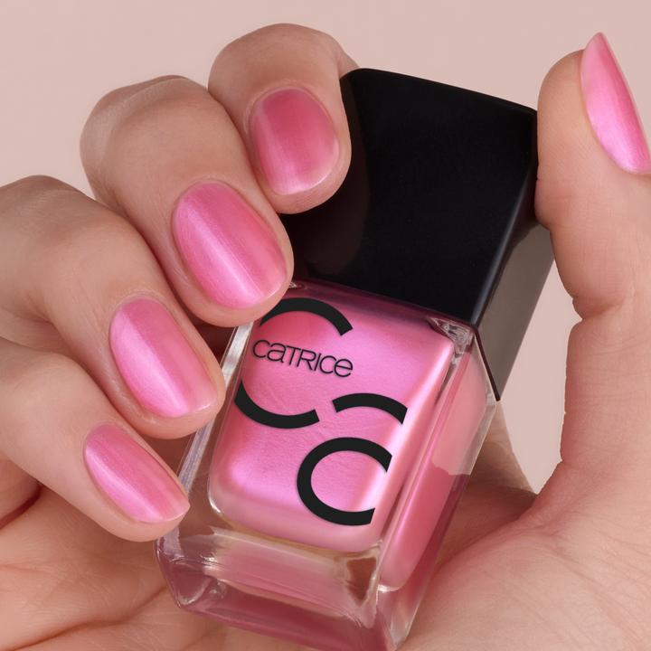 Produktbild Catrice ICONAILS Gel Lacquer (163 Pink Matters, Gel-Effekt Nagellack)