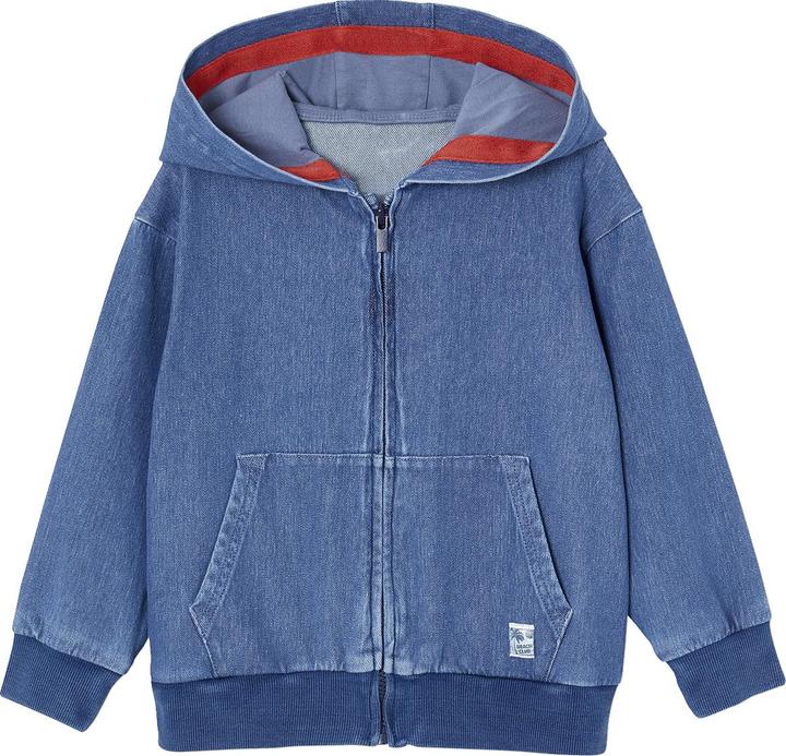 Vertbaudet Kinder Sweatjacke mit Reissverschluss und Taschen
