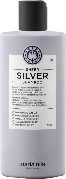 Actual product image Maria Nila Care & Style - Sheer Silver Shampoo (100 ml, Liquid shampoo)