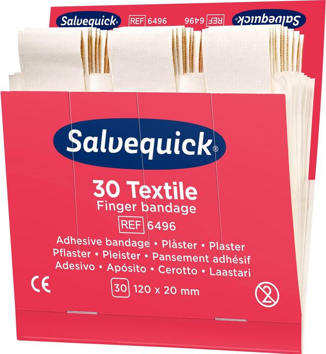 Image du produit Salvequick Bande de doigts élastique recharge 6496 (Accessoires pour trousse de secours)