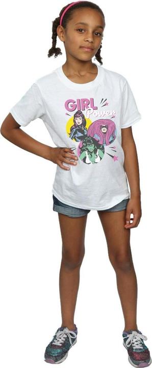 Actual product image Girls Girl Power Cotton T-Shirt (140, 146)