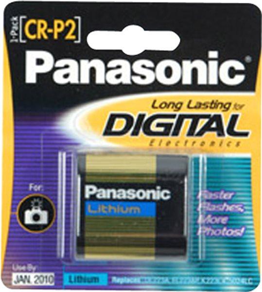 Actual product image Panasonic Photo Lithium CRP2 (1 pcs., CRP2, 1600 mAh)