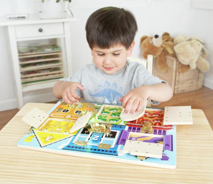 Produktbild Melissa & Doug Brett mit Verschlüssen