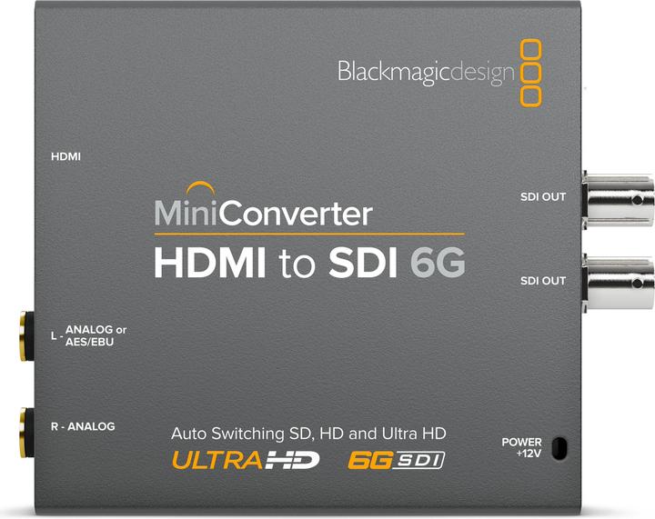 Blackmagic Mini convertitore HDMI-SDI 6G (Convertitore videocamera)