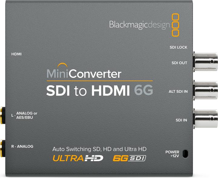 Actual product image Blackmagic Mini Converter SDI-HDMI 6G (Camera Converter)