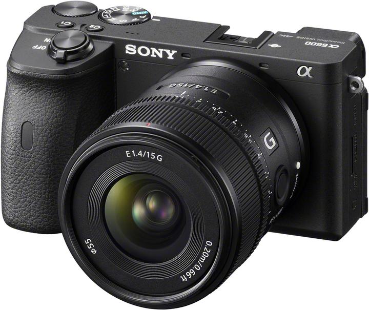Produktbild Sony E 15mm f/1.4 G (Sony E, APS-C / DX)