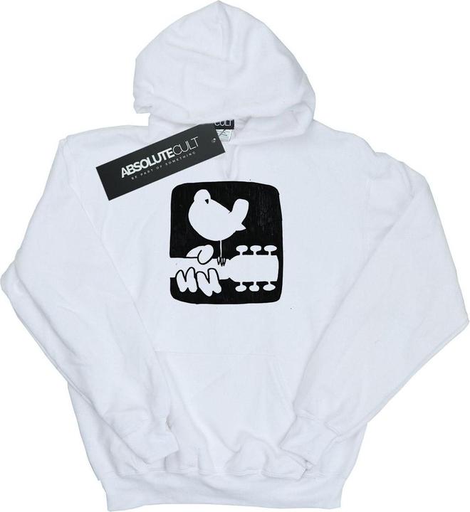 Immagine prodotto Woodstock Guitar Logo Felpa con Cappuccio Ragazze (128)