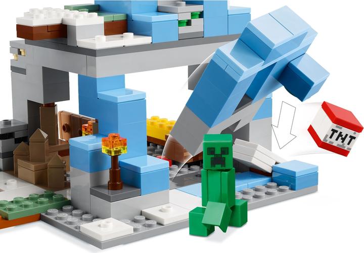 Produktbild LEGO Die Vereisten Gipfel (21243, LEGO Minecraft)