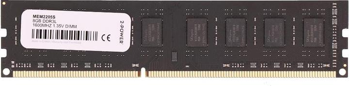 Produktbild 2-Power 8GB DDR3L 1600MHz 1.35V DIMM (1600 MHz, DDR3L-RAM, DIMM)