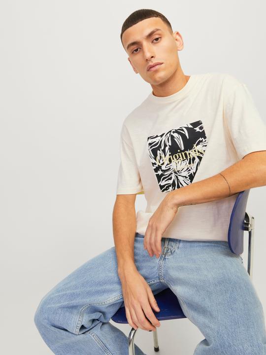 Immagine prodotto Jack & Jones T-shirt stampata con scollo rotondo (XS)