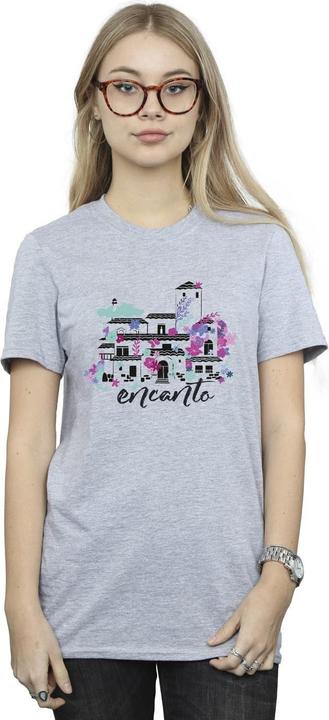 Actual product image Disney Womens/Ladies Encanto Casita Cotton Boyfriend T-Shirt (M)