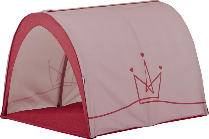 Image du produit Hoppekids Tunnel de jeu / tunnel de lit PRINCESS, 90x73x102cm pour lits avec surface de couchage 90x200cm