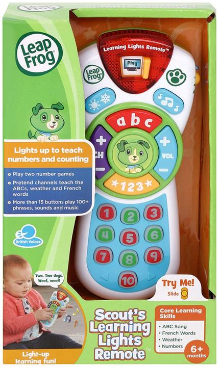 Produktbild VTech 606203 Leap Frog Baby Toy with Light and Songs Happy Remote Control (English Version) 6+ Month