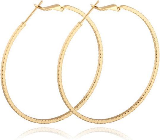 Hermex Vergoldete LUXUS Ohrringe - Gold (Kupferlegierung)