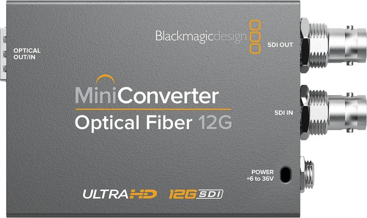 Actual product image Blackmagic Mini Converter Optical Fiber 12G (Video Switch)