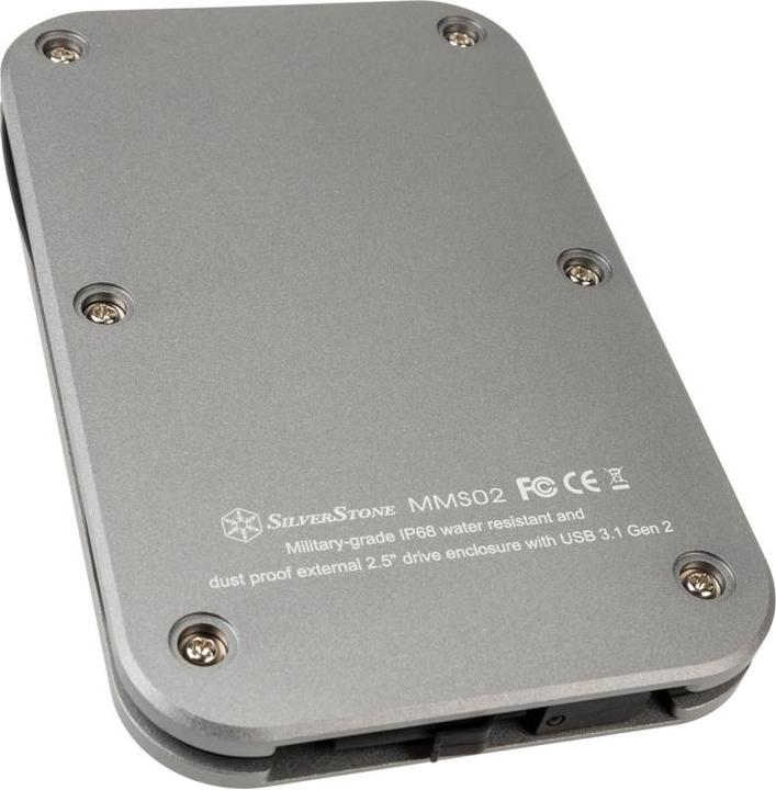 Immagine prodotto Silverstone Mammut Series MMS02 - Contenitore di stoccaggio - 2,5" (6,4 cm) (2.5")