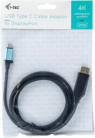 Actual product image i-tec USB Typ C — DisplayPort (USB-C, 150 cm)