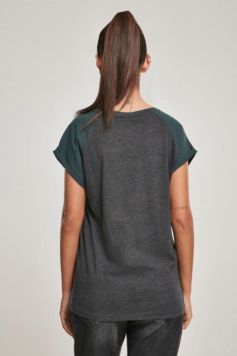 Immagine prodotto Urban Classics Tee Raglan a contrasto da donna (3XL)
