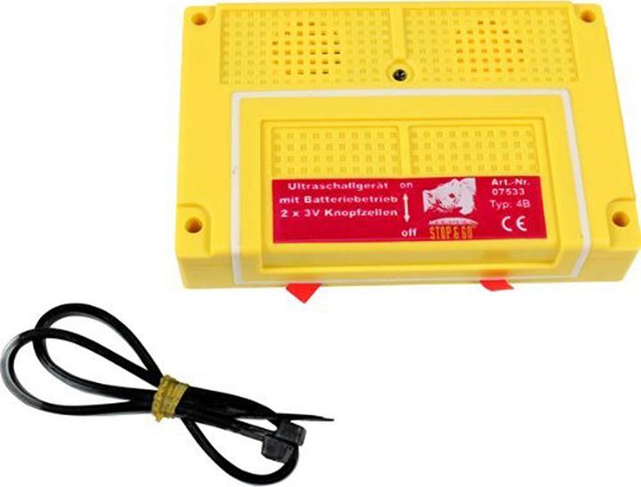 Produktbild Stop+Go Ultraschall Marderabwehrgerät Batteriebetrieb