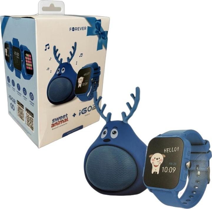 Produktbild Forever Kinder Smartwatch + Lautsprecher