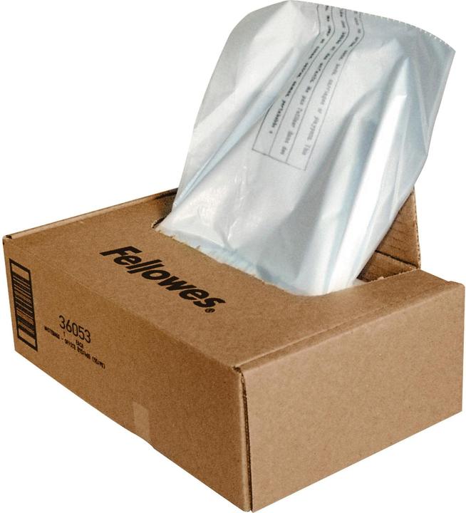 Fellowes Aktenvernichter Abfallbeutel (100 x, 34 l)