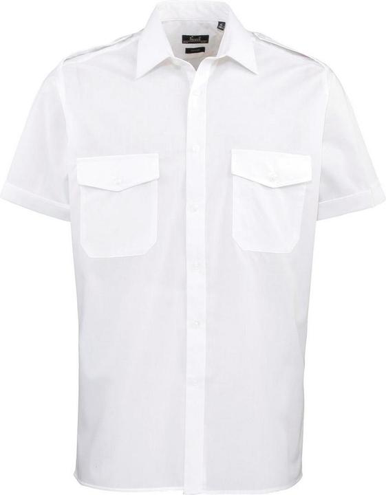 Actual product image Premier Mens Short-Sleeved Pilot Shirt (51)