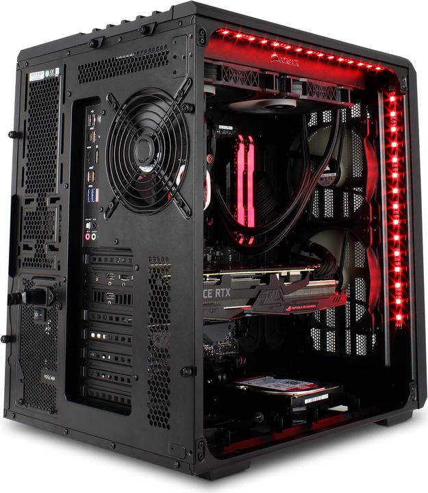 Produktbild Mifcom Battlebox ROG RTX2080Ti (Intel Core i9-9900K, 32 GB, 1000 GB, GeForce RTX 2080 Ti)