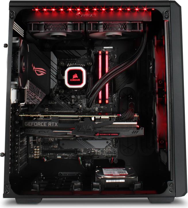 Produktbild Mifcom Battlebox ROG RTX2080Ti (Intel Core i9-9900K, 32 GB, 1000 GB, GeForce RTX 2080 Ti)