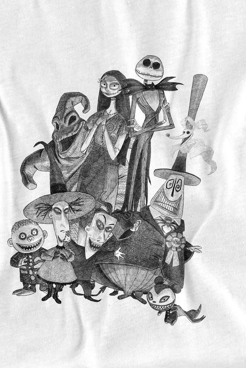 Produktbild The Nightmare Before Christmas TShirt (140)