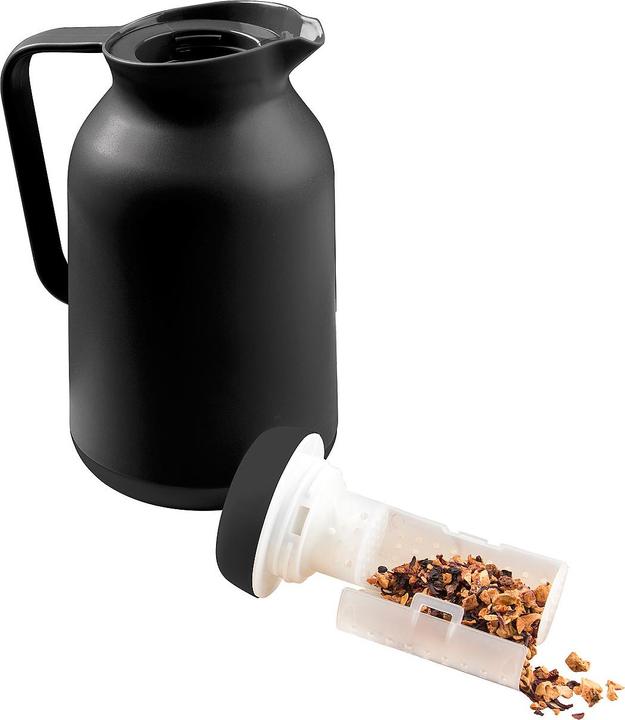 Actual product image Rosenstein & Söhne 2in1 vacuum vacuum jug for coffee and tea, with tea strainer, 1 litre (1 l)