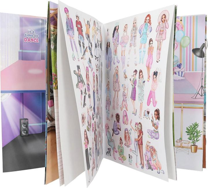 Produktbild Magni Stickerbuch TOPModel Stickerworld