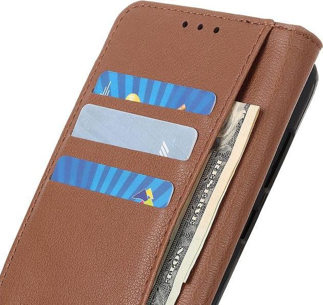 Produktbild MU Classic Litchi Leder Bookcover Series (Motorola Edge)