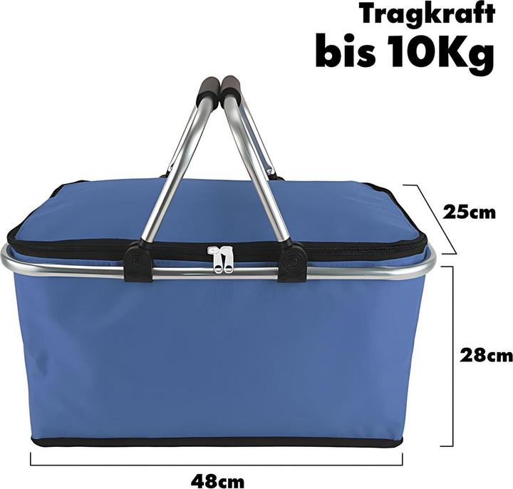 Produktbild Hermex Einkaufskorb Set Thermo-Einkaufskorb Tragekorb Kühlkorb Carrybag