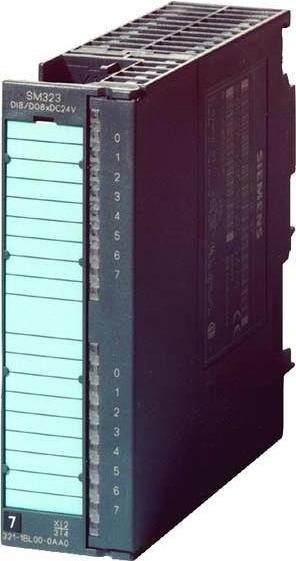 Actual product image Siemens SM323, 8DI/8DO, DC24V, 0.5A