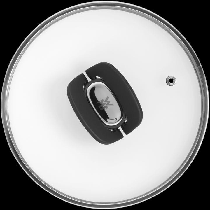 Actual product image WMF Click&Serve Glass Lid 20 cm (20 cm, Stainless steel)