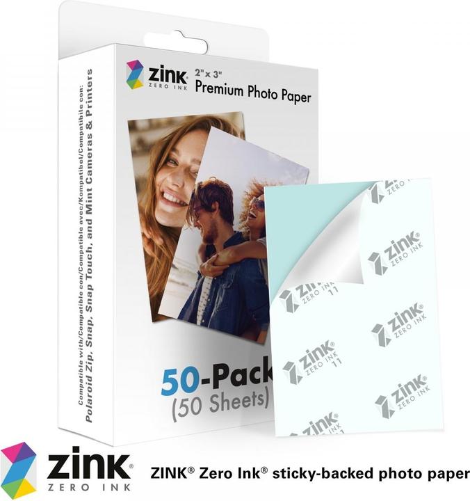 Image du produit Zink Premium (50) (Mint, Zip, Touche d'encliquetage, craquement, M230)