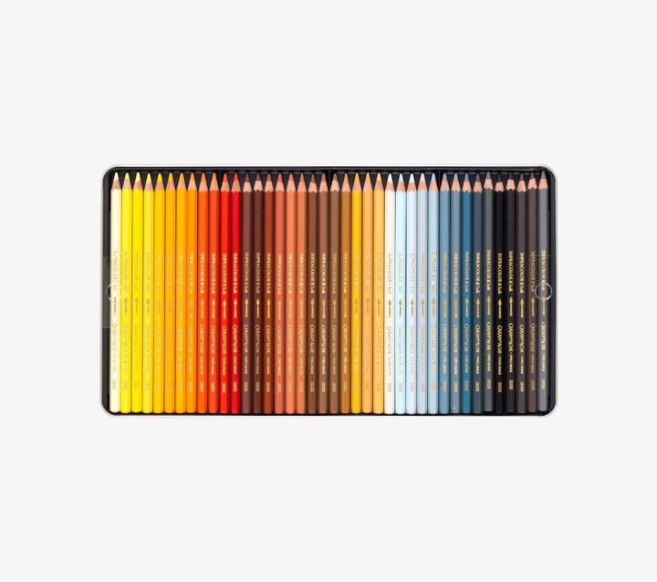 Actual product image Caran d'Ache Supracolor Aquarelle Metallschachtel (Multicoloured, 40 x)