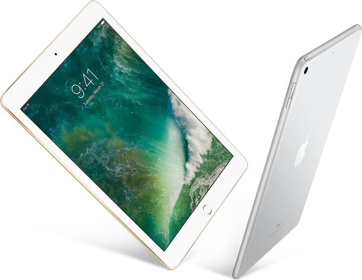 Produktbild Apple iPad (2017) (4G, 9.70", 128 GB, Silber)