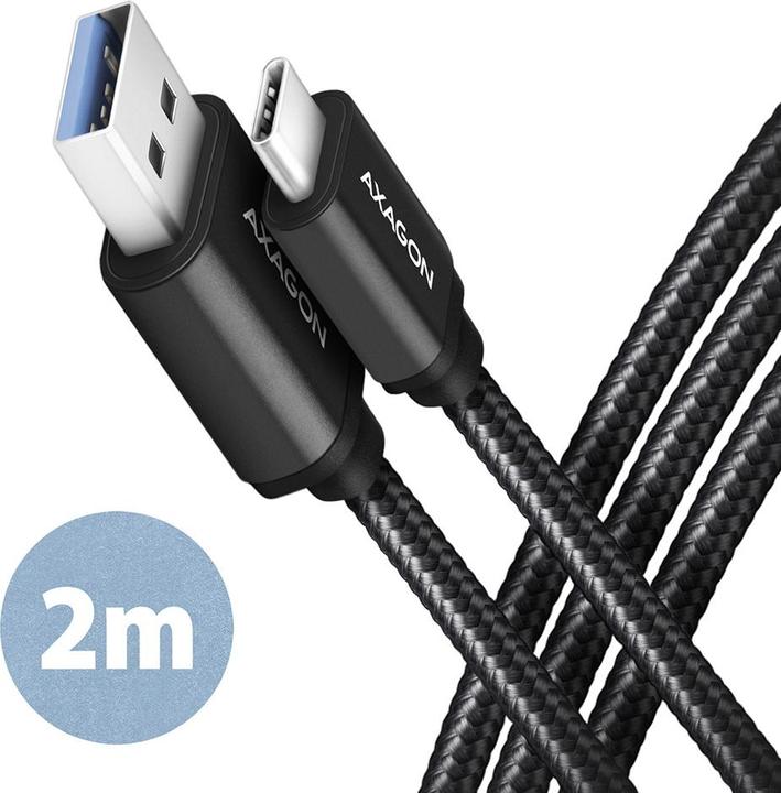 Actual product image Axagon USB A — USB C (2 m, USB 3.2 Gen 1)