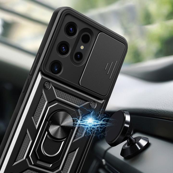 Immagine prodotto Hurtel Hybrid Armor Camshield Case (Samsung Galaxy S24 Ultra)