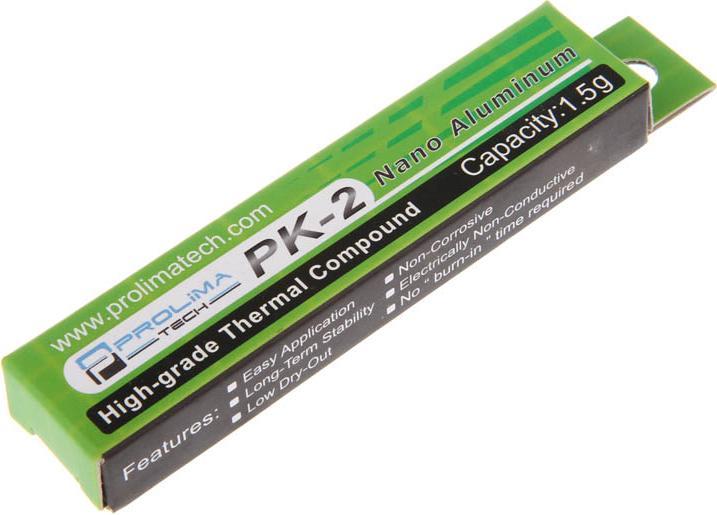Actual product image Prolimatech PK-2 Nano Aluminium Thermal Paste (10.20 W/m K, 1.50 g)