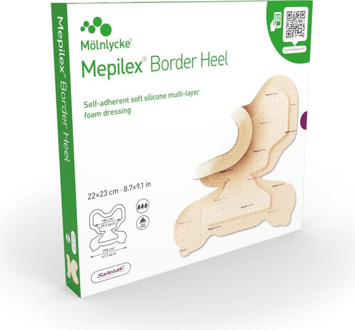 Mepilex Border Heel 22x23cm 6 Stk (6 x)