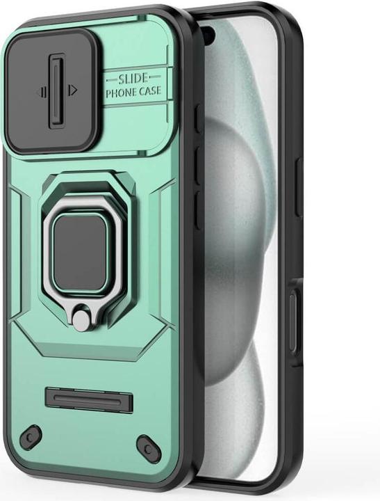 Image du produit Cover-Discount iPhone 16 - Armor Case avec kickstand (Apple iPhone 16)