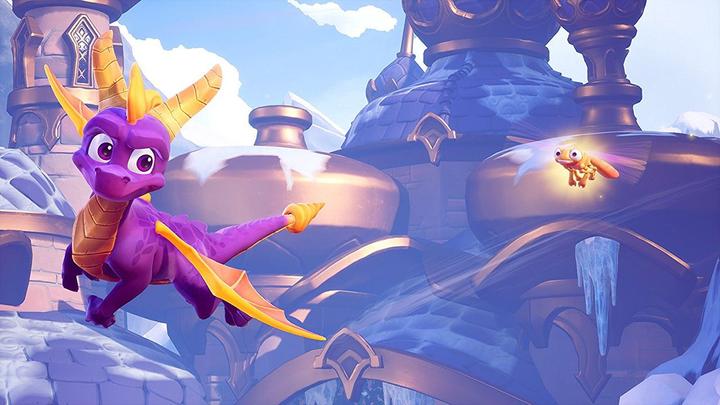 Actual product image Activision Spyro Reignited Trilogy (PS4, FR)