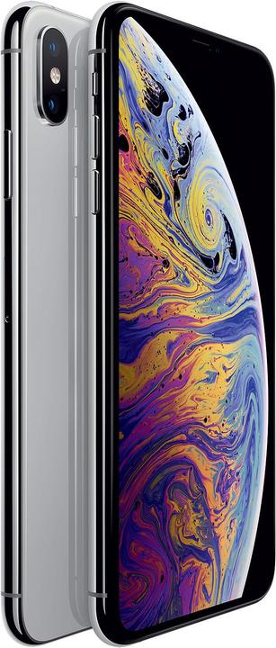 Produktbild Apple iPhone XS Max (256 GB, Silver, 6.50", SIM + eSIM, 12 Mpx, 4G)
