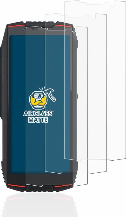 Produktbild BROTECT AirGlass Panzerglasfolie Matt (3 Stück, Cubot King Kong mini 3)