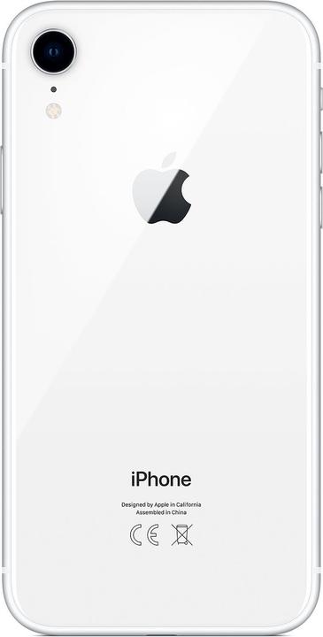 Image du produit Apple iPhone XR (128 Go, Blanc, 6.10", SIM + eSIM, 12 Mpx, 4G)