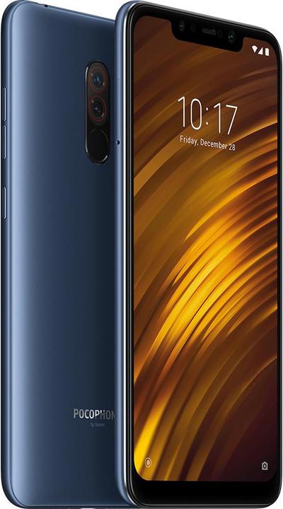 Xiaomi Pocophone F1 (128 GB, Steel Blue, 6.18", Hybrid Dual SIM, 12 Mpx, 4G)
