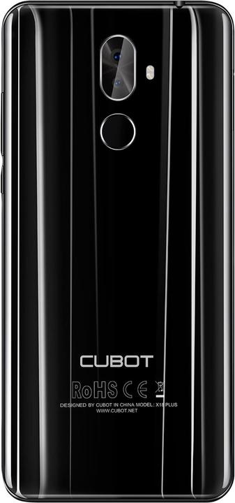 Actual product image Cubot X18 Plus (64 GB, Black, 5.99", Hybrid Dual SIM, 20 Mpx, 4G)