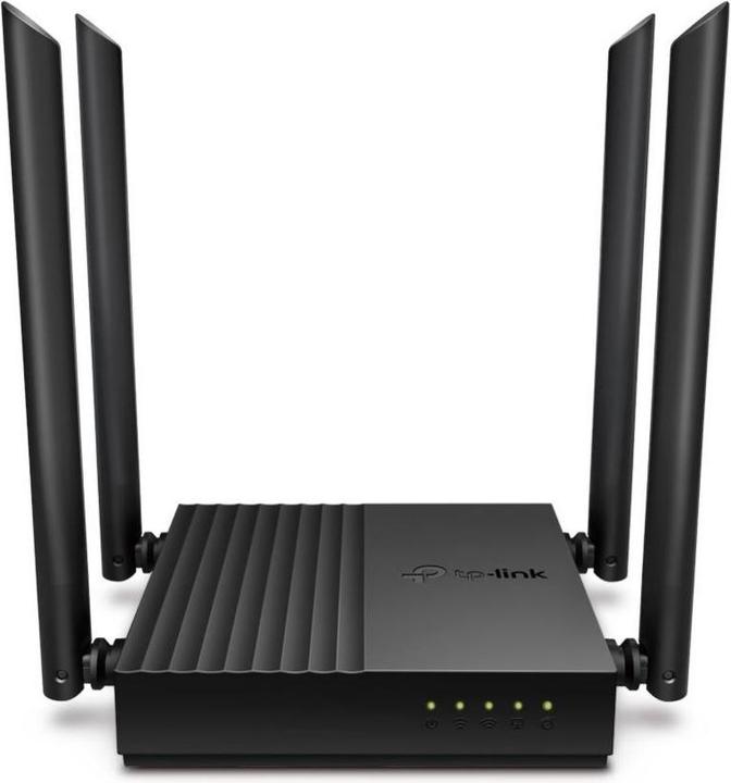 Produktbild TP-Link ARCHER A64 wireless router Gigabit Ethernet Dual-band ( / ) Black